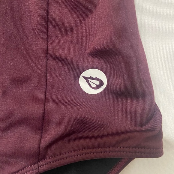 Baleaf burgundy full coverage one piece swimsuit - Picture 6 of 8